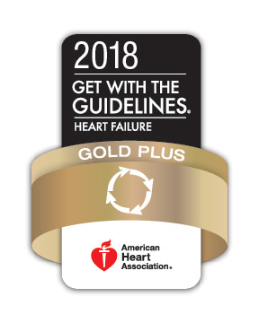 AHA Get with the Guidelines Heart Failure Gold Plus logo